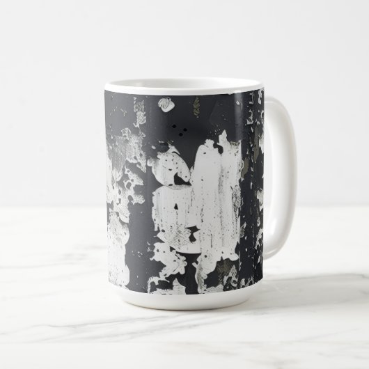 Mug Camo d'arbre d'hiver (Devant droit)