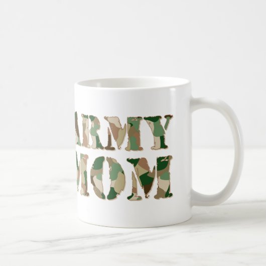 Mug Camo de maman d'armée (Droite)