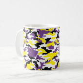 Mug Camo Jaune Ultra Violet et Doré (Devant gauche)