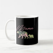 Mug Camo Mama Bear Shirt, Mama Bear And Cub, Mom Of 1, (Gauche)