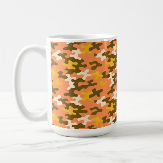 Mug Camo orange (Gauche)