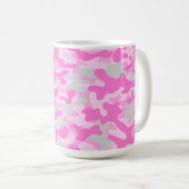 Mug Camo rose (Devant droit)