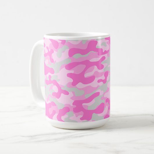Mug Camo rose (Devant gauche)