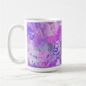 Mug Camo rose violet Abstrait (Gauche)