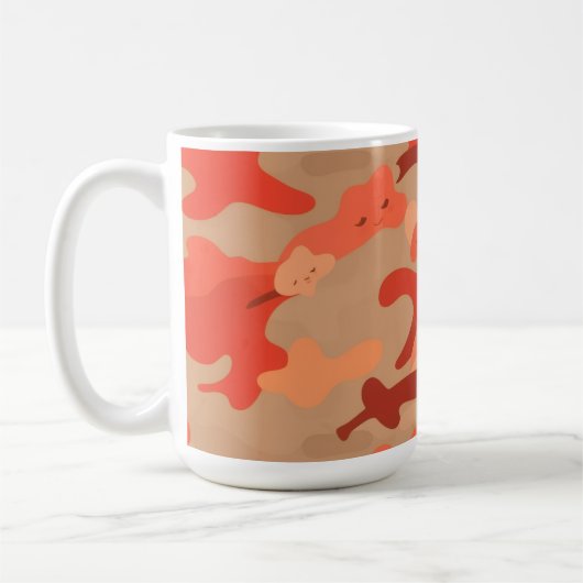 Mug Camo rouge (Gauche)