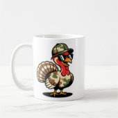 Mug Camo Turkey Day Hunting Fall Thanksgiving  (Gauche)
