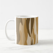 Mug Camouflage Abstrait Brown Tone (Gauche)