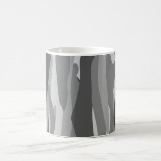 Mug Camouflage Abstrait gris Tone (Centre)