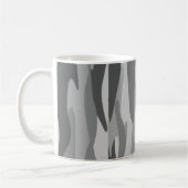 Mug Camouflage Abstrait gris Tone (Gauche)