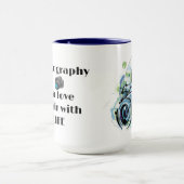 Mug Camouflage artistique de la caméra (Centre)