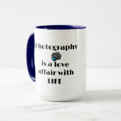 Mug Camouflage artistique de la caméra (Devant gauche)