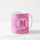 Mug Camouflage Camo ACU de l'ARMÉE rose (Devant droit)