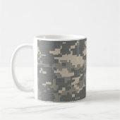 Mug Camouflage Camouflage Camo numérique ACU ARMY Coff (Gauche)