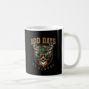 Mug Camouflage Cerf Chasseur 100 Jours d'École