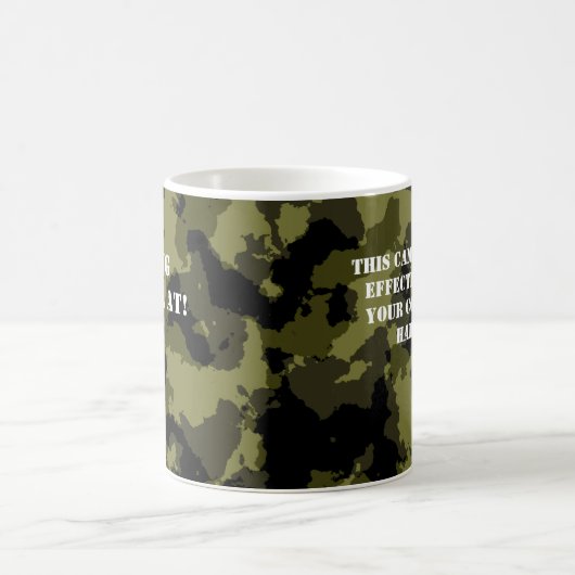 Mug Camouflage Conteneur De Café De Style Militaire (Centre)