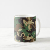Mug Camouflage de beagle (Devant droit)