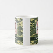 Mug Camouflage de bois vert militaire (Centre)