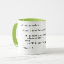 Camouflage de code café pour les développeurs de l