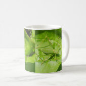 Mug Camouflage de cricket vert (Devant droit)