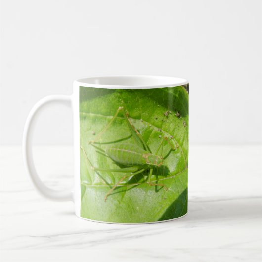 Mug Camouflage de cricket vert (Gauche)