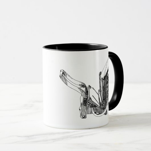 Mug Camouflage de Kelsey (Devant droit)