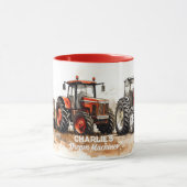 Mug Camouflage de tracteur personnalisé (Centre)