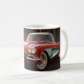 Mug Camouflage de voiture cool (Devant droit)