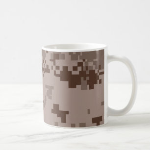 Mug Camouflage du désert du Marpat du Corps des Marin