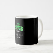 Mug Camouflage du Shamrock Léopard Joyeux St Patrick (Devant droit)
