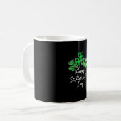 Mug Camouflage du Shamrock Léopard Joyeux St Patrick (Devant gauche)