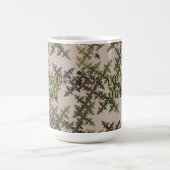 Mug Camouflage fractal - Été (Centre)
