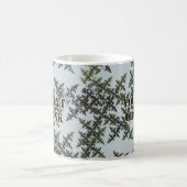 Mug Camouflage fractal - Hiver (Centre)