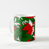 Mug camouflage hideux de Noël (Devant gauche)