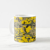 Mug Camouflage jaune et vert, Militaire, Armée (Devant gauche)