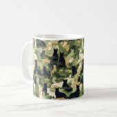 Mug Camouflage militaire des chats (Devant gauche)