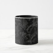 Mug Camouflage moderne Camo-noir et gris foncé (Centre)