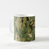 Mug Camouflage naval Woodland (Devant gauche)