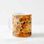 Mug Camouflage orange, Militaire, Armée (Devant gauche)