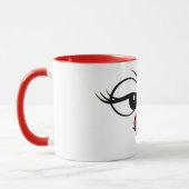 Mug Camouflage rouge lovergirl (Gauche)