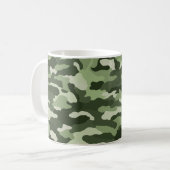 Mug Camouflage vert (Devant gauche)