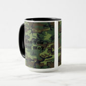 Mug Camouflage vert militaire (Devant gauche)