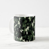 Mug Camouflage vert Motif Chat (Devant gauche)