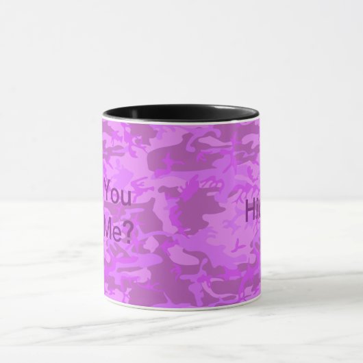 Mug Camouflage violet clair (Centre)