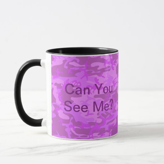 Mug Camouflage violet clair (Gauche)