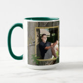 Mug Camouflage Woodland Photo (Gauche)