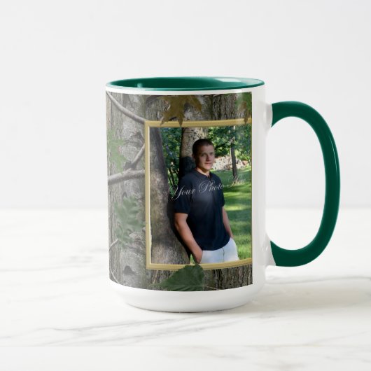 Mug Camouflage Woodland Photo (Droite)