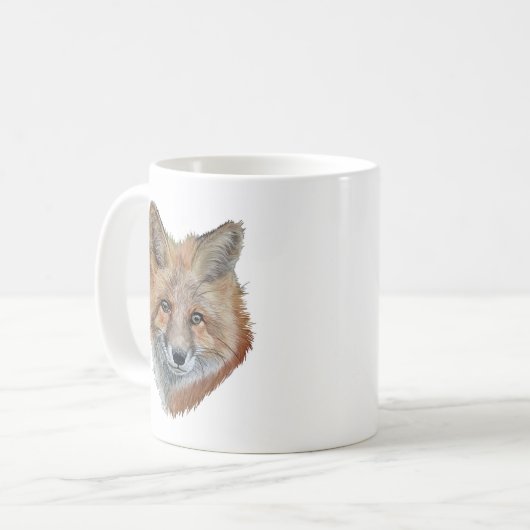 Mug Camouflure de renard (Devant gauche)