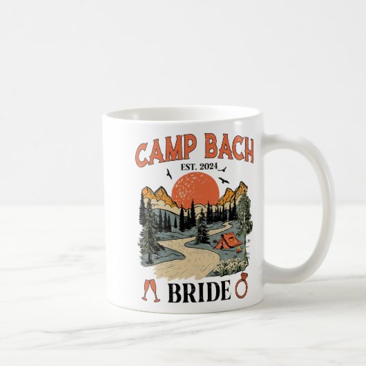 Mug Camp Bach Bride Randonnée Camping Enterrement de V (Droite)