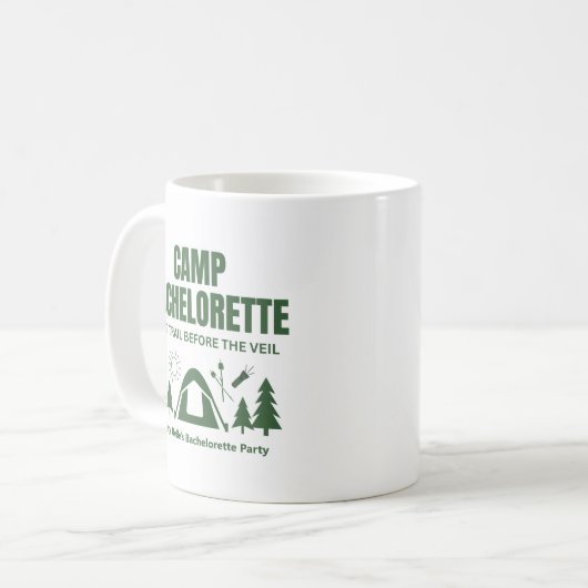 Mug Camp Bachelorette Green  (Devant gauche)