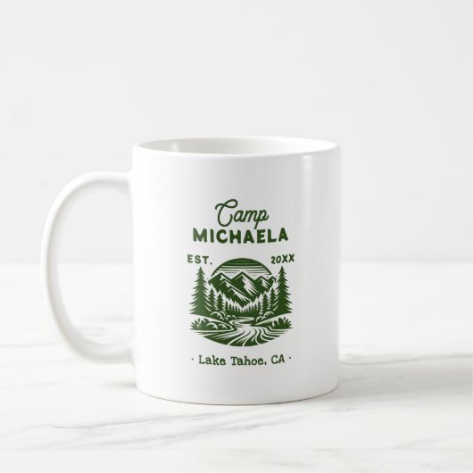 Mug Camp Bachelorette Rétro (Gauche)